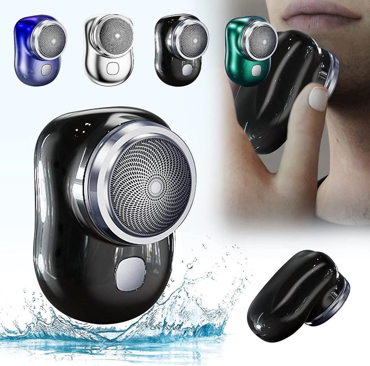 Mini Electric Shaver for Men – Portable Rechargeable Razor | Wet & Dry Use